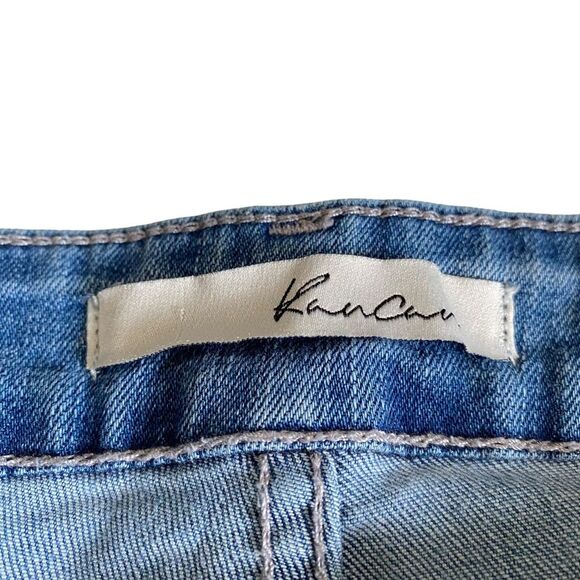 KanCan Distressed Stretch Jeans VBK1221 Blue Sz 28 - Picture 9 of 12